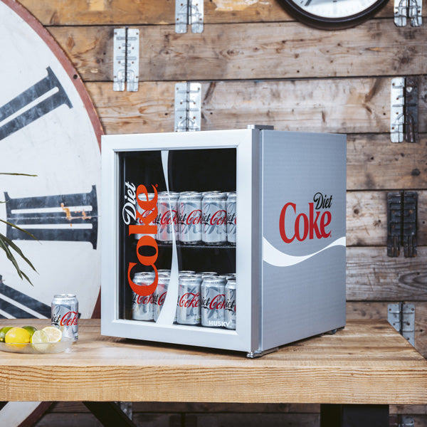 HUSKY - 48L Mini Fridge - Diet Coke - HUS-HY209 - Kitchenary