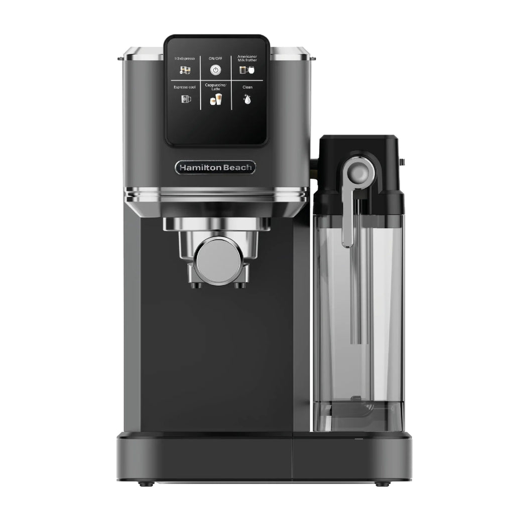 HAMILTON BEACH - BaristaPro+ Touch 8-in-1 Espresso Machine - Black - HBC7210B - Kitchenary