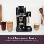 HAMILTON BEACH - BaristaPro+ Touch 8-in-1 Espresso Machine - Black - HBC7210B - Kitchenary