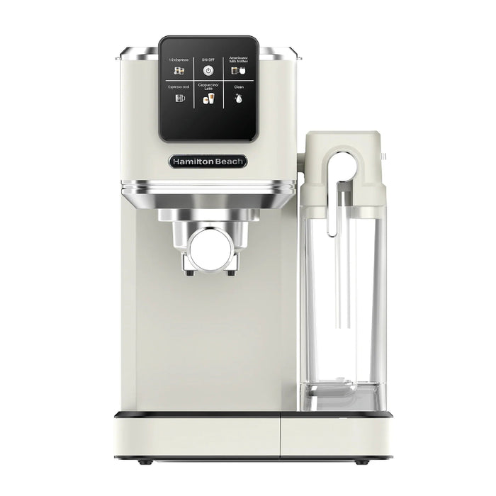 HAMILTON BEACH - BaristaPro+ Touch 8-in-1 Espresso Machine - Cream - HBC7210C - Kitchenary