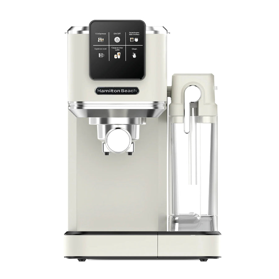 HAMILTON BEACH - BaristaPro+ Touch 8-in-1 Espresso Machine - Cream - HBC7210C - Kitchenary