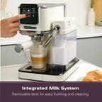 HAMILTON BEACH - BaristaPro+ Touch 8-in-1 Espresso Machine - Cream - HBC7210C - Kitchenary