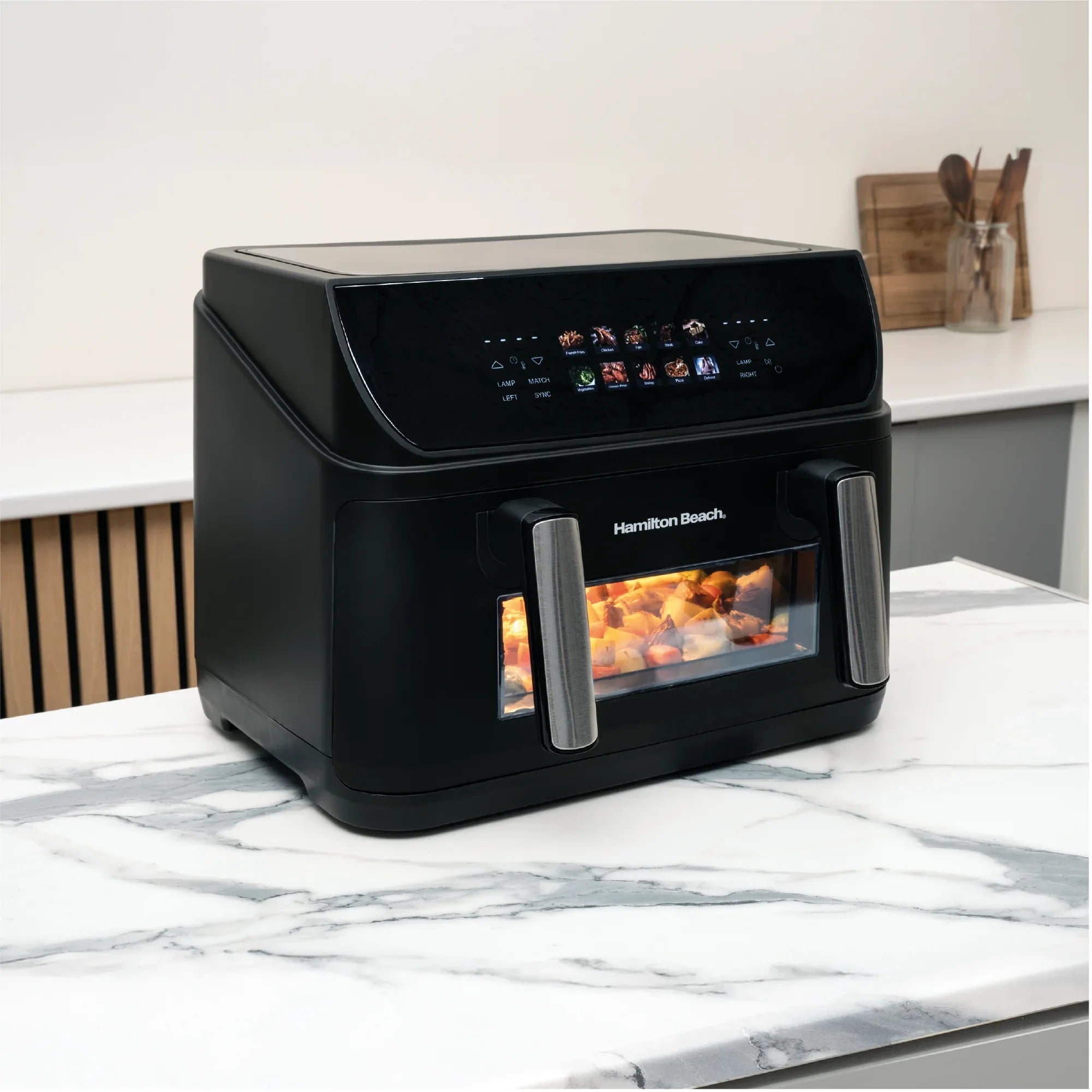 HAMILTON BEACH - FlexiZone 10L Dual Air Fryer - HB983AP - Kitchenary