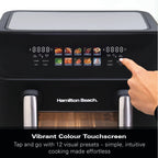 HAMILTON BEACH - FlexiZone 10L Dual Air Fryer - HB983AP - Kitchenary