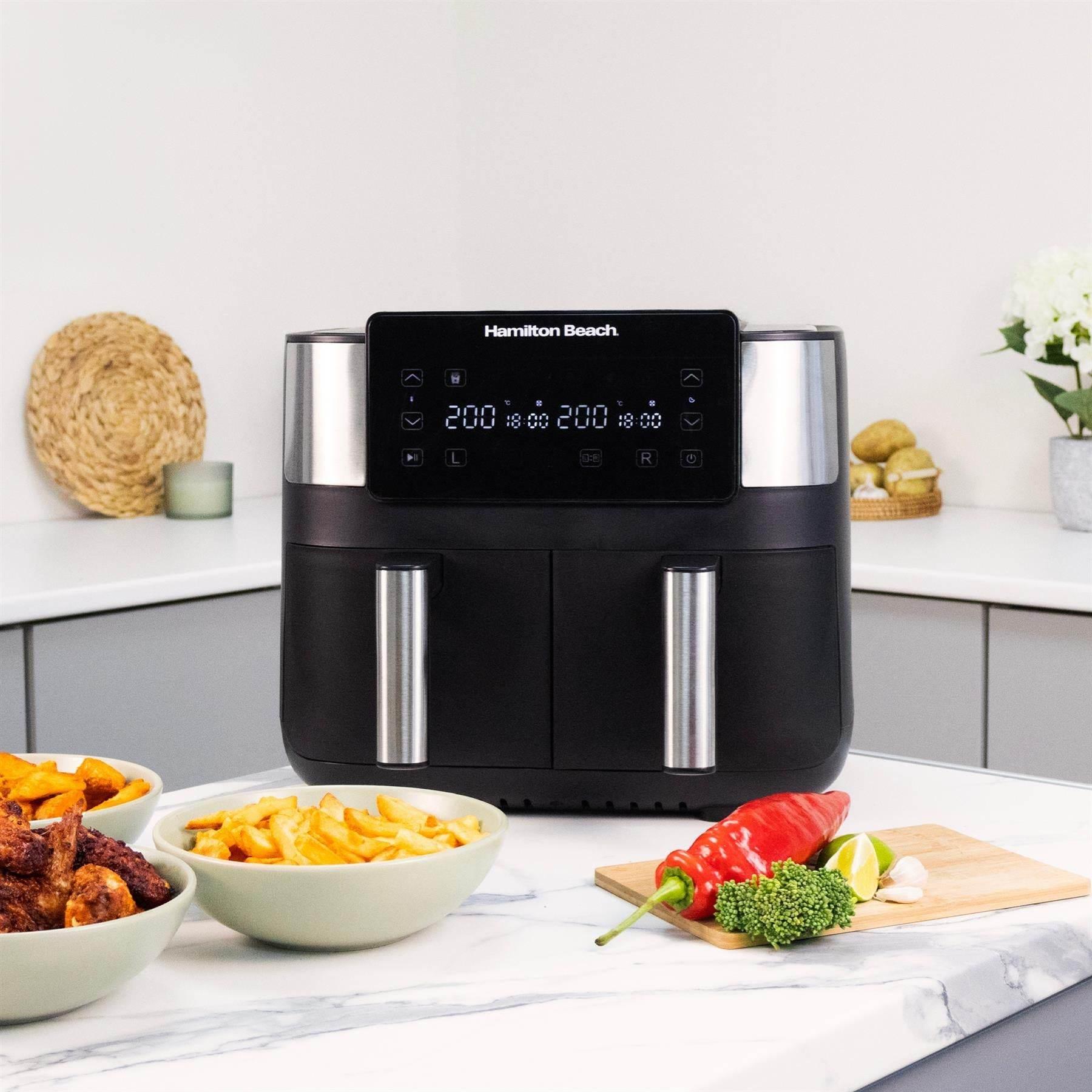 HAMILTON BEACH - HealthyCook 8L Dual Air Fryer - HB4006 - Kitchenary