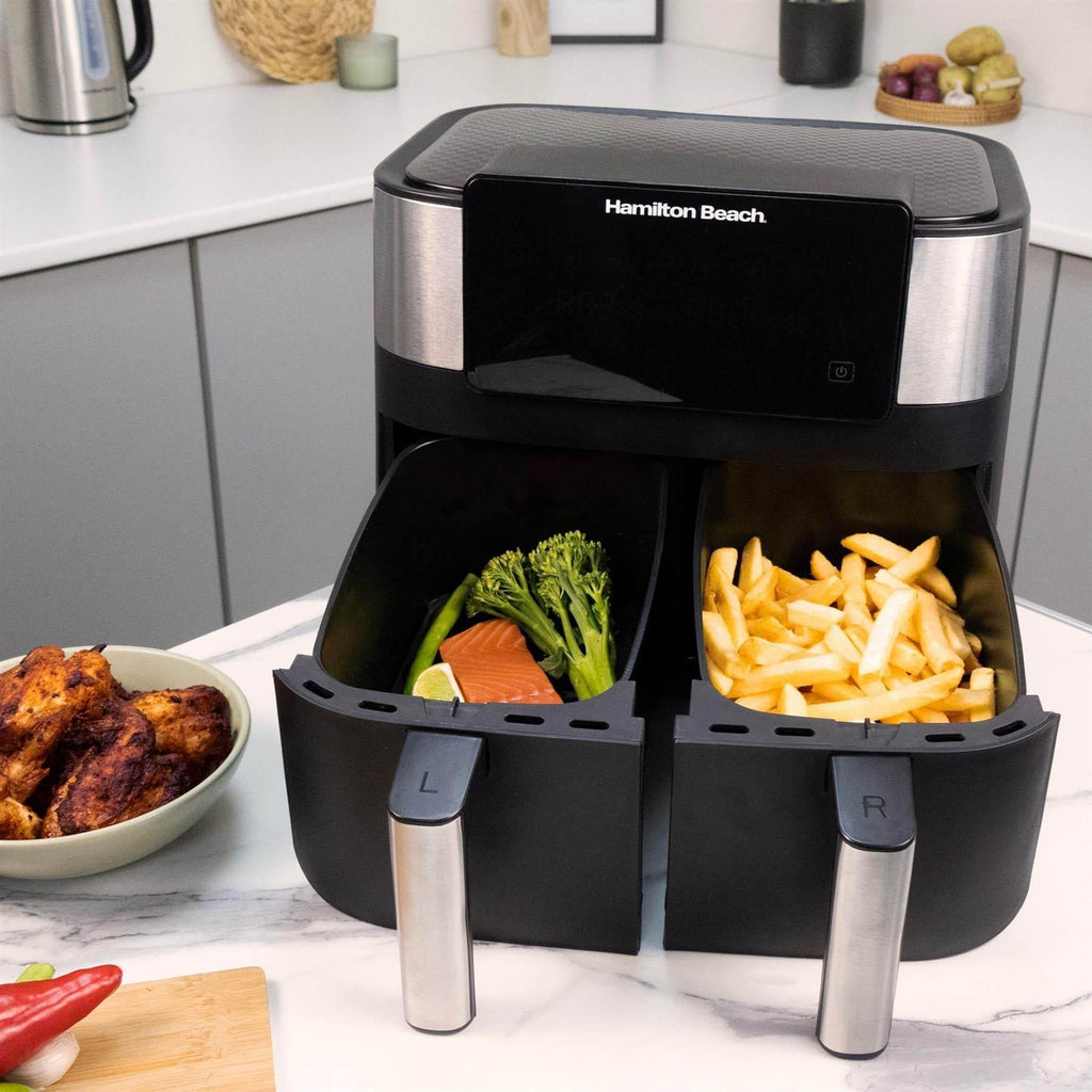HAMILTON BEACH - HealthyCook 8L Dual Air Fryer - HB4006 - Kitchenary