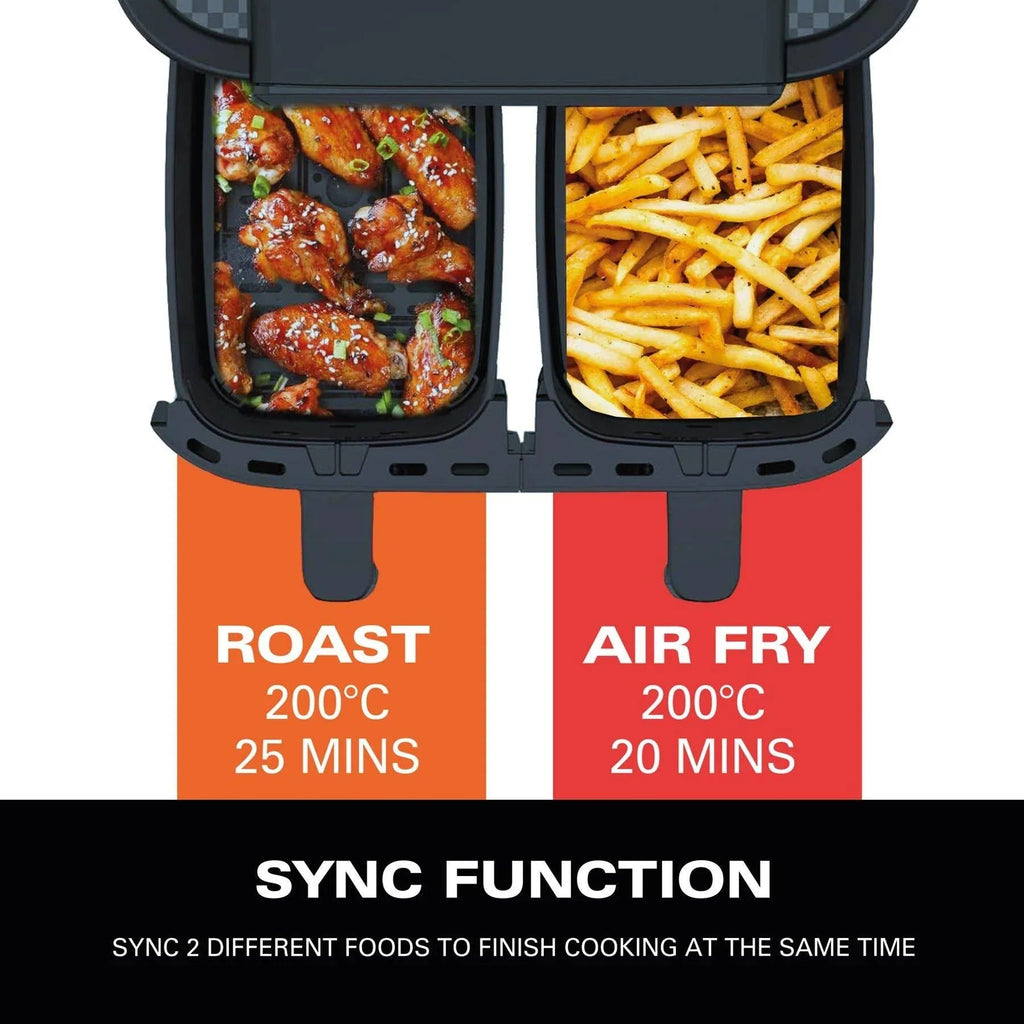 HAMILTON BEACH - HealthyCook 8L Dual Air Fryer - HB4006 - Kitchenary