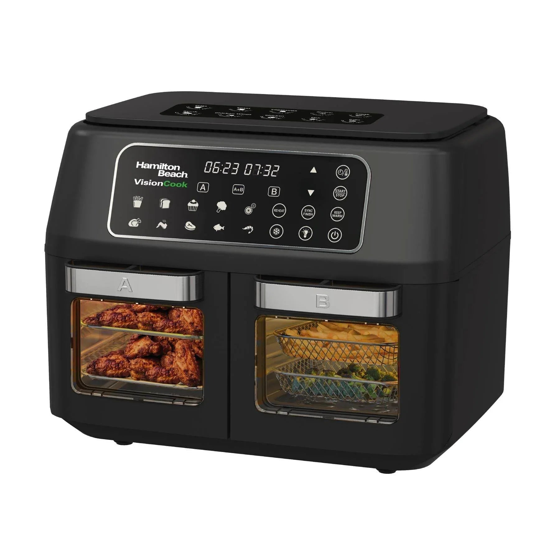 HAMILTON BEACH - VisionCook 11L Digital Dual Air Fryer Oven - HB2116A - Kitchenary