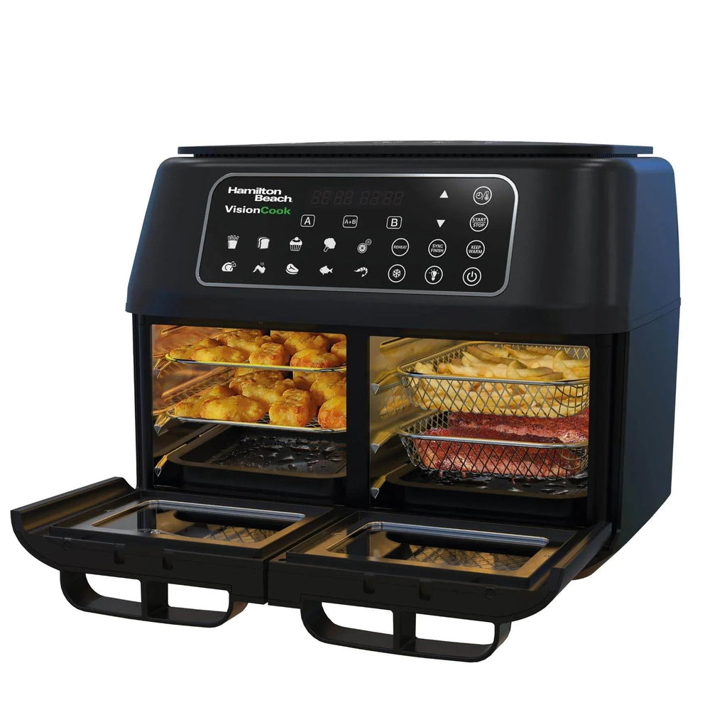 HAMILTON BEACH - VisionCook 11L Digital Dual Air Fryer Oven - HB2116A - Kitchenary