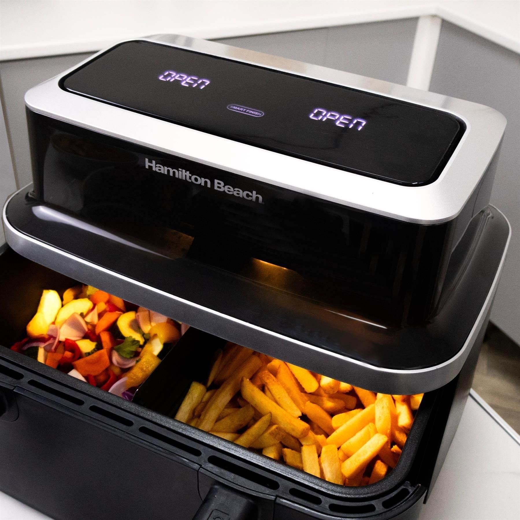HAMILTON BEACH - VisionCook 9L Dual Air Fryer - HB700VCGS - Kitchenary