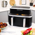 HAMILTON BEACH - VisionCook 9L Dual Air Fryer - HB700VCGS - Kitchenary