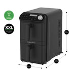 HAMILTON BEACH - XXL Dual Stack 2 Drawer Air Fryer - HBA11B - Kitchenary