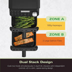 HAMILTON BEACH - XXL Dual Stack 2 Drawer Air Fryer - HBA11B - Kitchenary