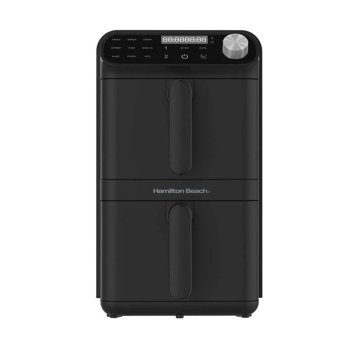 HAMILTON BEACH - XXL Dual Stack 2 Drawer Air Fryer - HBA11B - Kitchenary