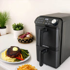 HAMILTON BEACH - XXL Dual Stack 2 Drawer Air Fryer - HBA11B - Kitchenary