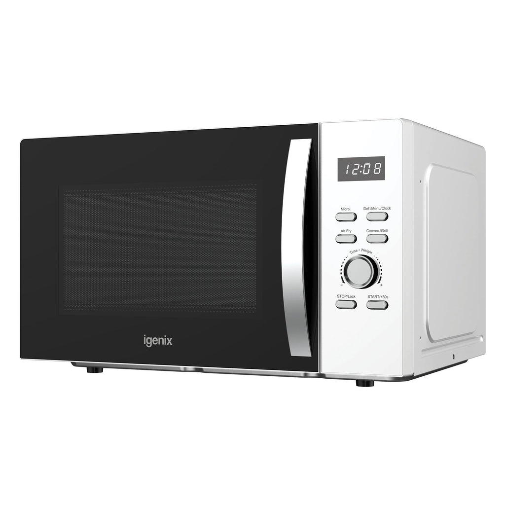 IGENIX - 25L 850W Digital Combination Microwave with Air Fry Function - White - IGMC02580W - Kitchenary