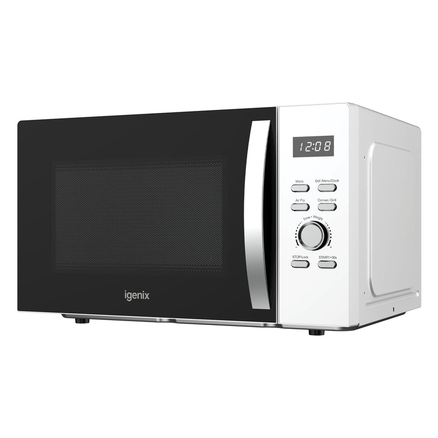 IGENIX - 25L 850W Digital Combination Microwave with Air Fry Function - White - IGMC02580W - Kitchenary