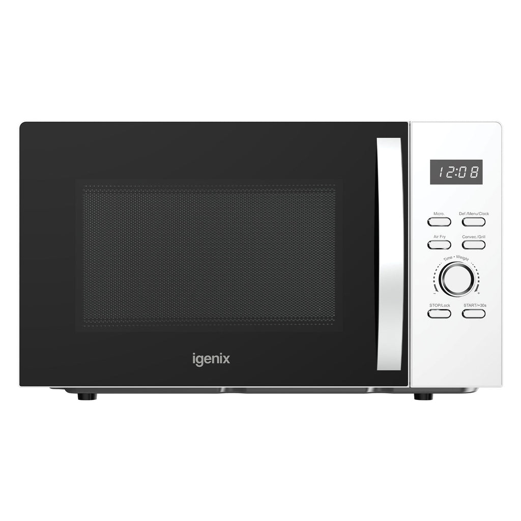 IGENIX - 25L 850W Digital Combination Microwave with Air Fry Function - White - IGMC02580W - Kitchenary