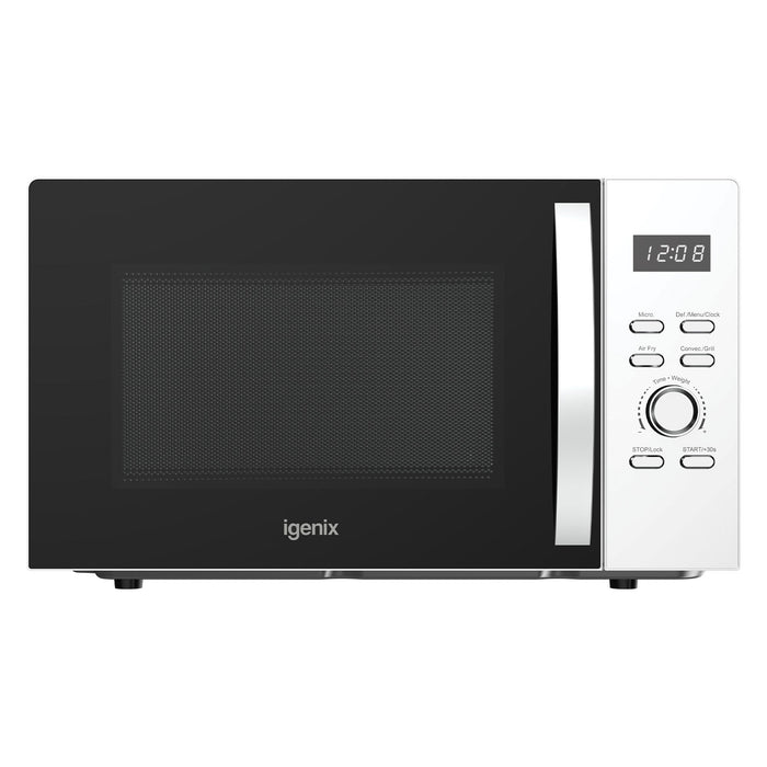 IGENIX - 25L 850W Digital Combination Microwave with Air Fry Function - White - IGMC02580W - Kitchenary