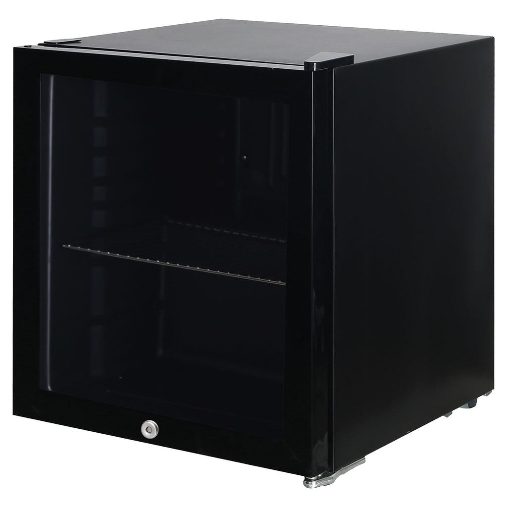 IGENIX - 46L TABLE TOP DRINKS FRIDGE BLACK - IGBF046TTB - Kitchenary