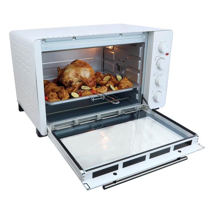 IGENIX - 60 Litre Electric Mini Oven - White - IG7161 - Kitchenary