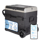 IGENIX - 60L Portable Fridge Freezer - Black - IGBF03667B - Kitchenary