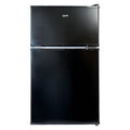 IGENIX - 96 Litre 47cm Under Counter Fridge Freezer - Black - IG347FFB - Kitchenary