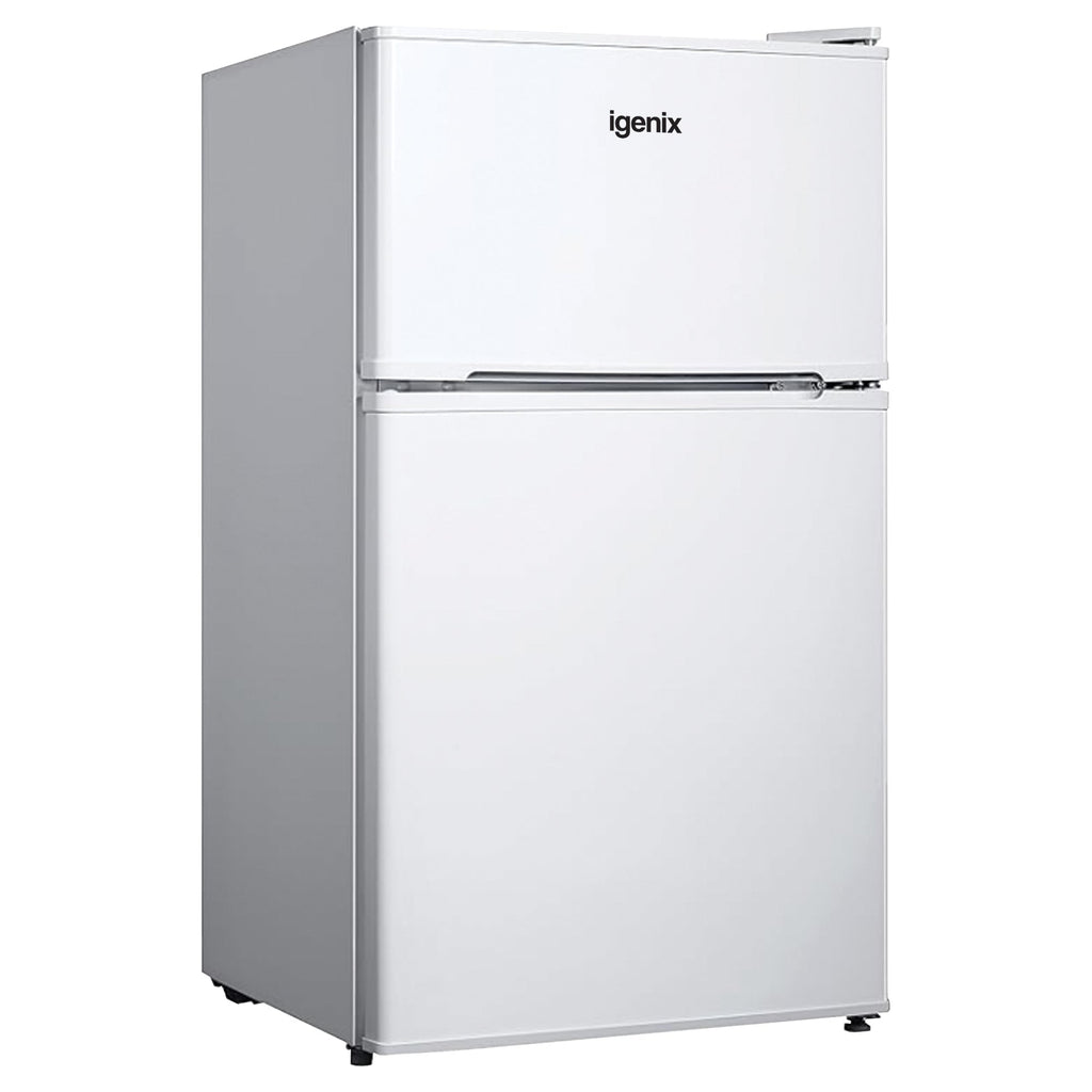 IGENIX - 96 Litre 47cm Under Counter Fridge Freezer - White - IG347FF - Kitchenary