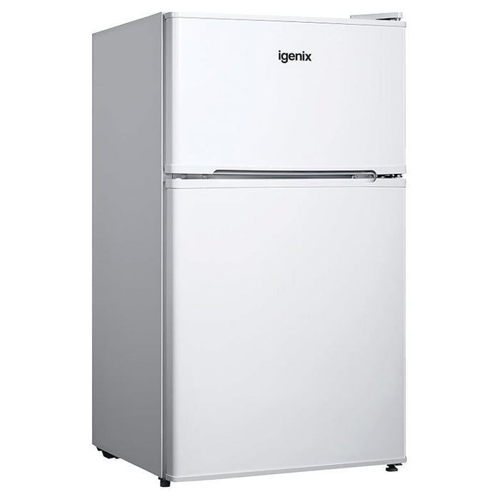 IGENIX - 96 Litre 47cm Under Counter Fridge Freezer - White - IG347FF - Kitchenary