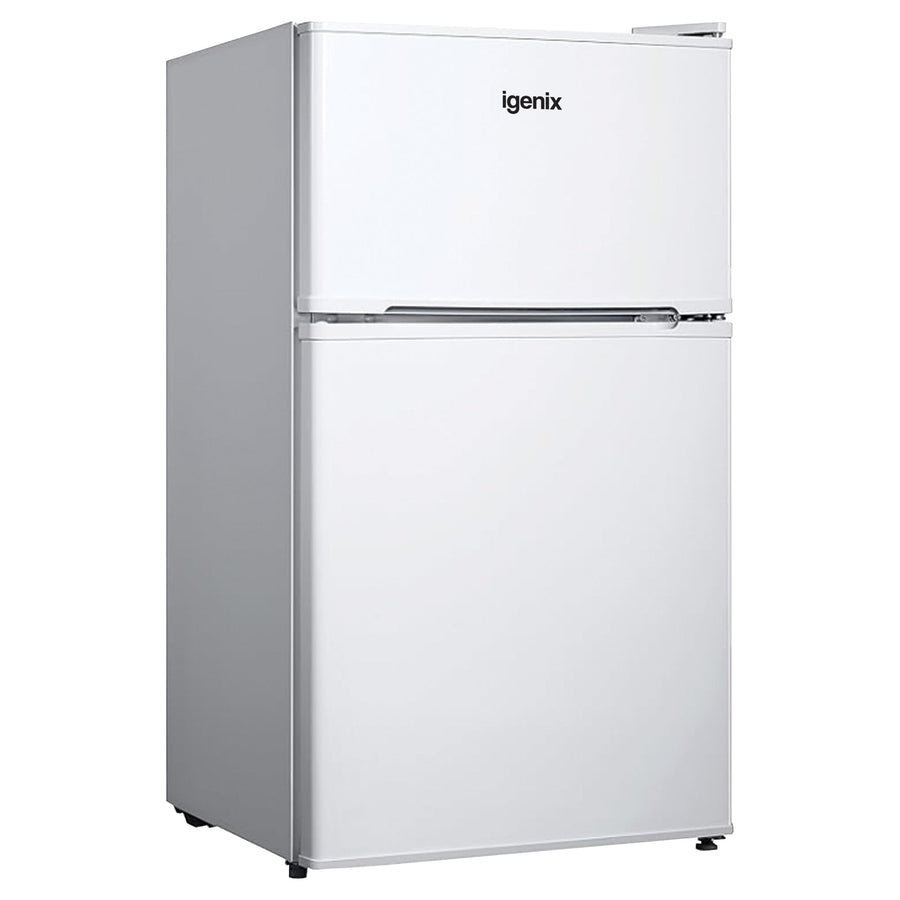 IGENIX - 96 Litre 47cm Under Counter Fridge Freezer - White - IG347FF - Kitchenary