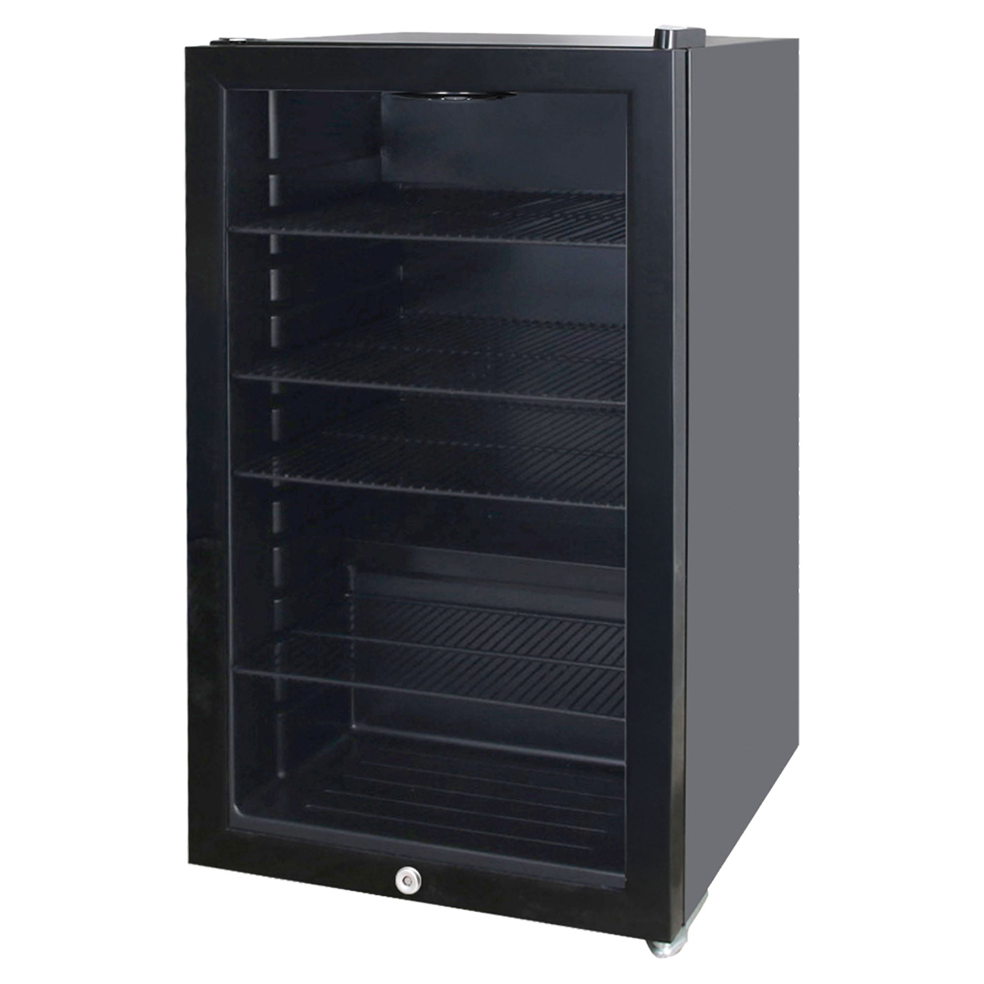 IGENIX - 98L UNDER COUNTER DRINKS FRIDGE BLACK - IGBF098UCB - Kitchenary