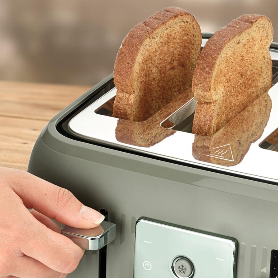 KENWOOD - 4 Slice Dusk Toaster - Green - TFP30.000GN - Kitchenary