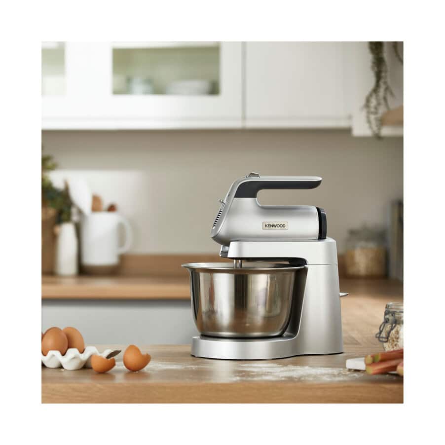 KENWOOD - Chefette Combi Hand Mixer with Bowl - Silver - HMP54.000SI - Kitchenary
