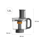 KENWOOD - Food Processor Attachment - Grey - KAH65.000PL - Kitchenary