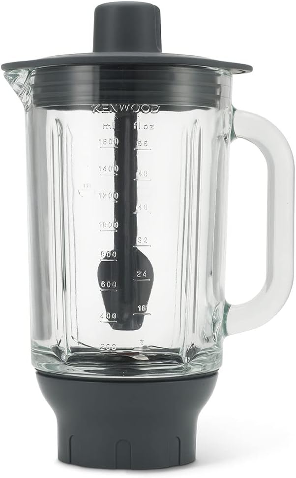 KENWOOD - Glass Blender Attachment - Grey & Glass - KAH359GL - Kitchenary