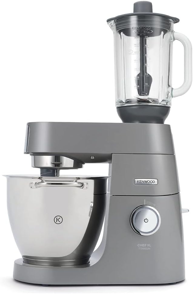 KENWOOD - Glass Blender Attachment - Grey & Glass - KAH359GL - Kitchenary