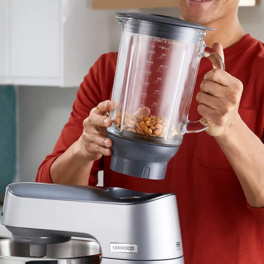KENWOOD - Glass Blender Attachment - Grey & Glass - KAH359GL - Kitchenary