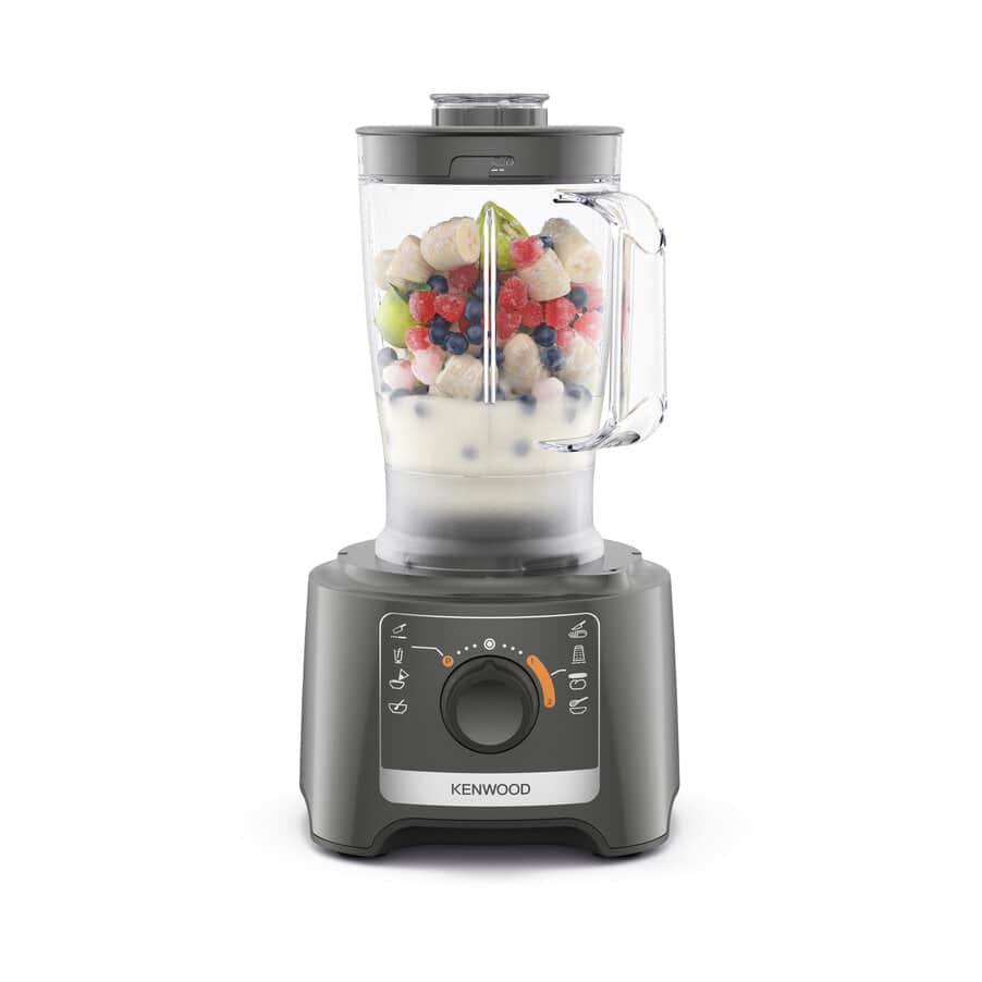 KENWOOD - MultiPro 2-in-1 Compact Food Processor and Blender - Grey - FDP31.170GY - Kitchenary