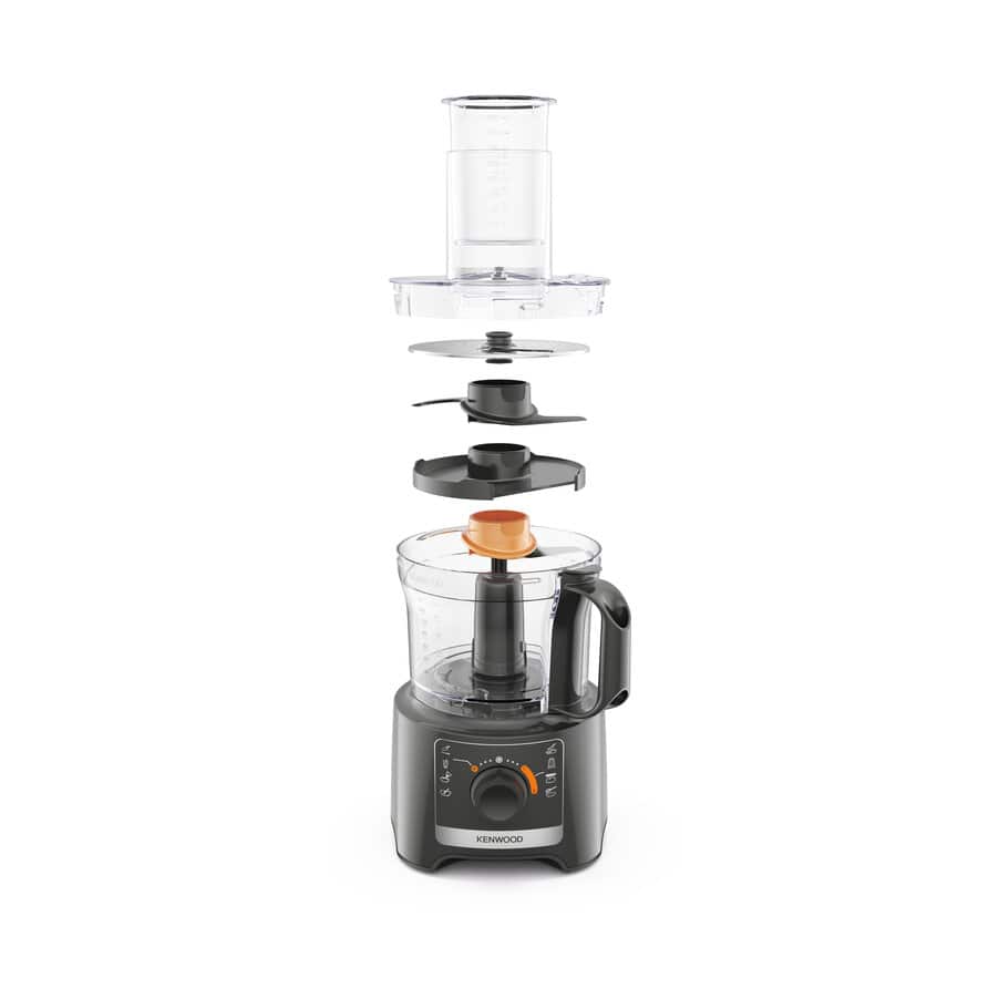 KENWOOD - MultiPro 2-in-1 Compact Food Processor and Blender - Grey - FDP31.170GY - Kitchenary
