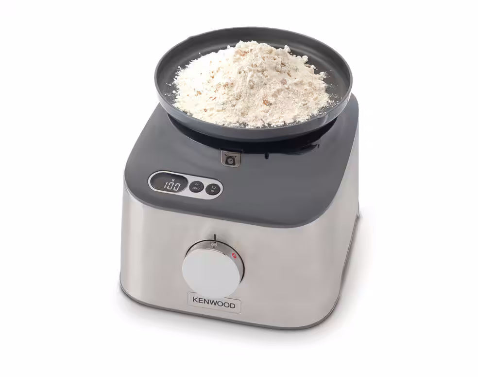 KENWOOD - MultiPro Compact+ 5-in-1 Food Processor with Weighing - Stainless Steel - FDM312SS - Kitchenary