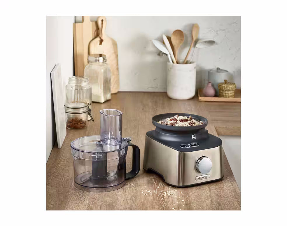 KENWOOD - MultiPro Compact+ 5-in-1 Food Processor with Weighing - Stainless Steel - FDM312SS - Kitchenary