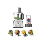 KENWOOD - MultiPro Express 2-in-1 Food Processor with Smoothie2Go - Silver - FDP65.180SI - Kitchenary
