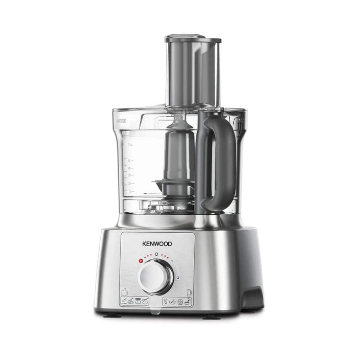 KENWOOD - MultiPro Express 2-in-1 Food Processor with Smoothie2Go - Silver - FDP65.180SI - Kitchenary