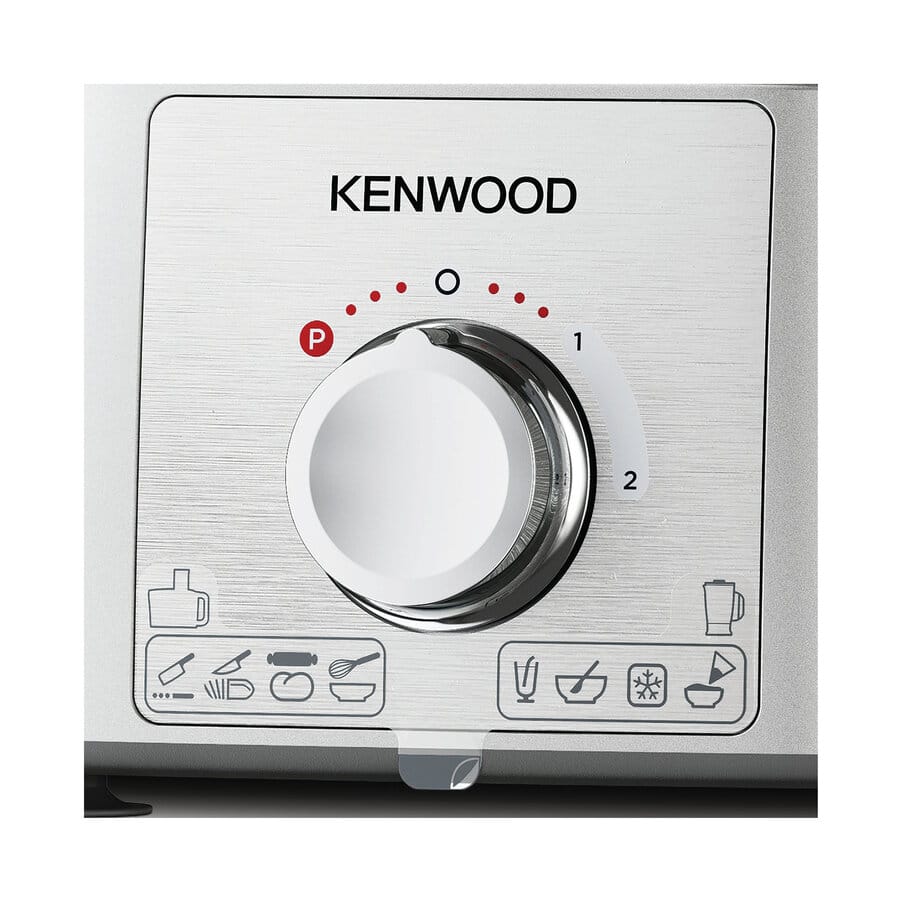 KENWOOD - MultiPro Express 2-in-1 Food Processor with Smoothie2Go - Silver - FDP65.180SI - Kitchenary