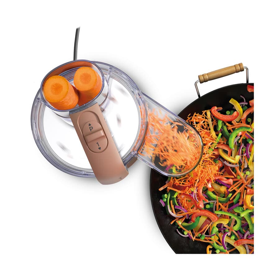 KENWOOD - MultiPro Go Compact Food Processor - Clay Red - FDP22.130RD - Kitchenary