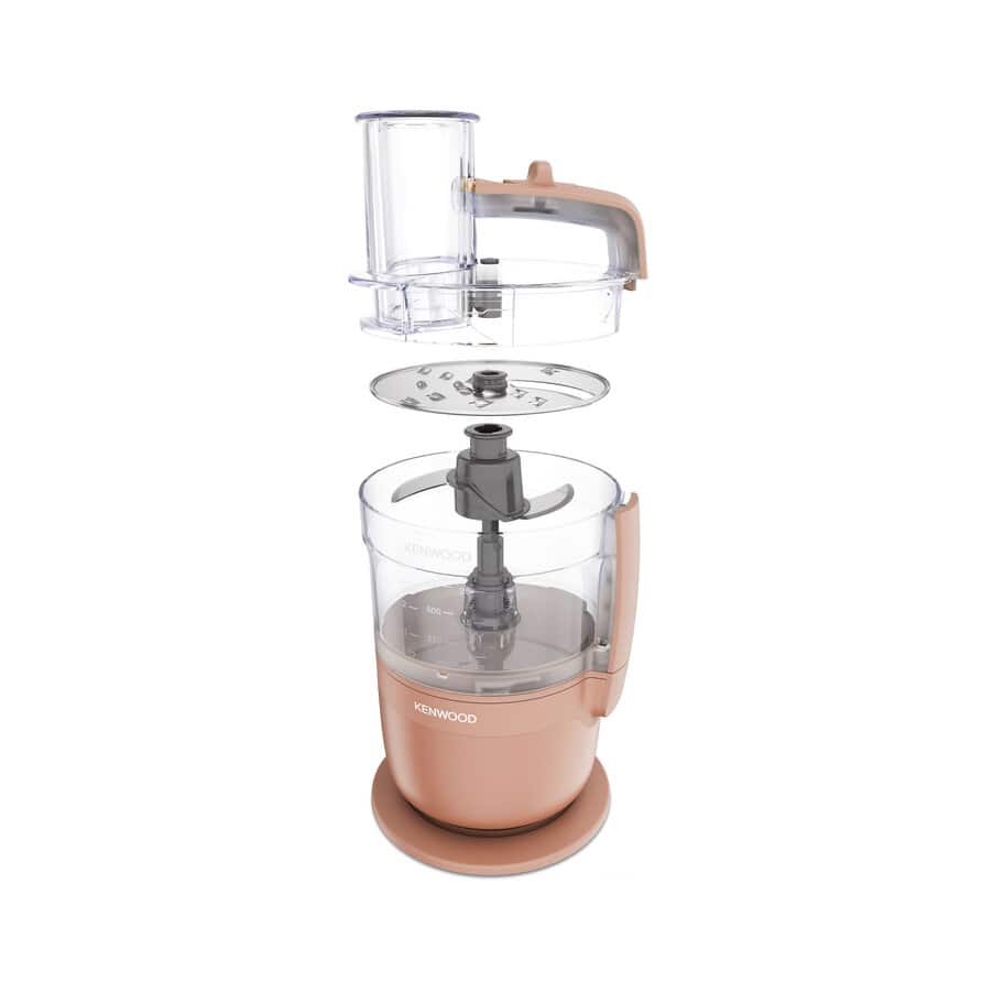 KENWOOD - MultiPro Go Compact Food Processor - Clay Red - FDP22.130RD - Kitchenary