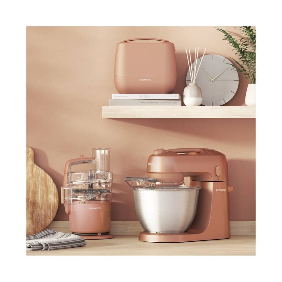 KENWOOD - MultiPro Go Compact Food Processor - Clay Red - FDP22.130RD - Kitchenary