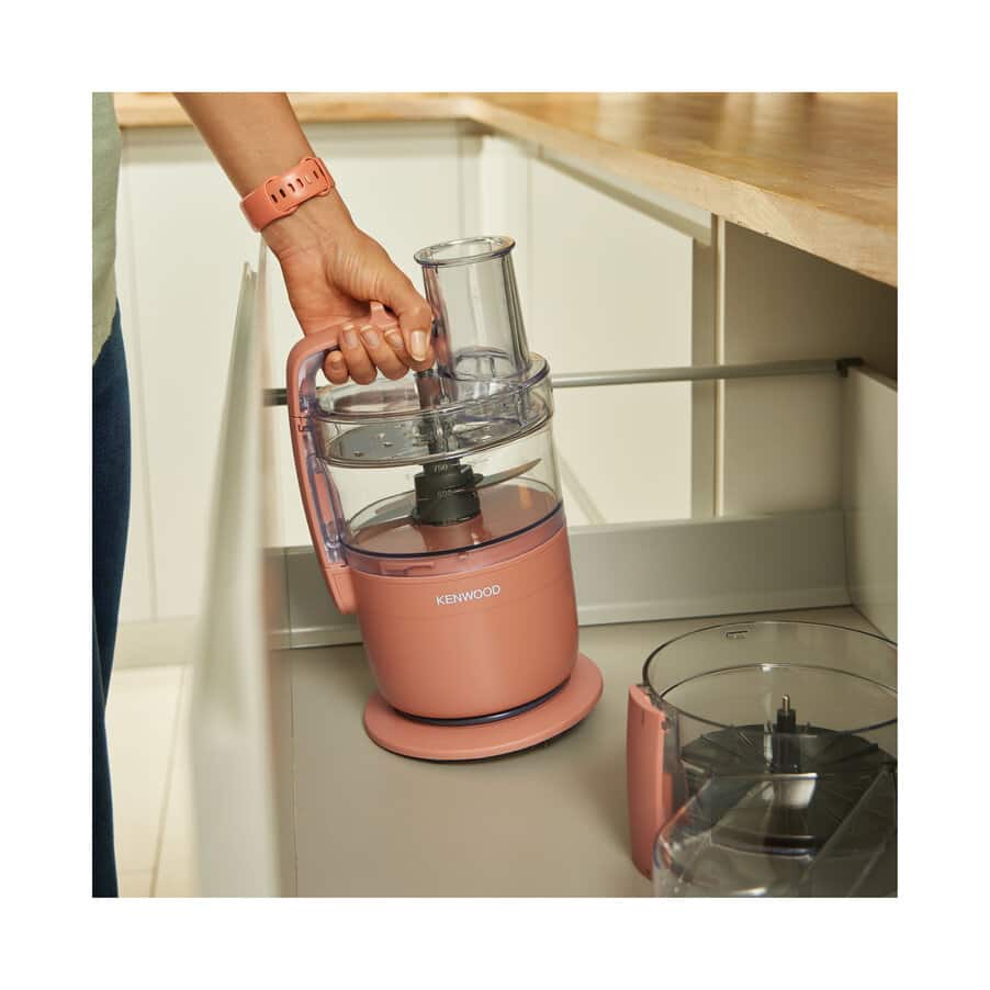 KENWOOD - MultiPro Go Compact Food Processor - Clay Red - FDP22.130RD - Kitchenary