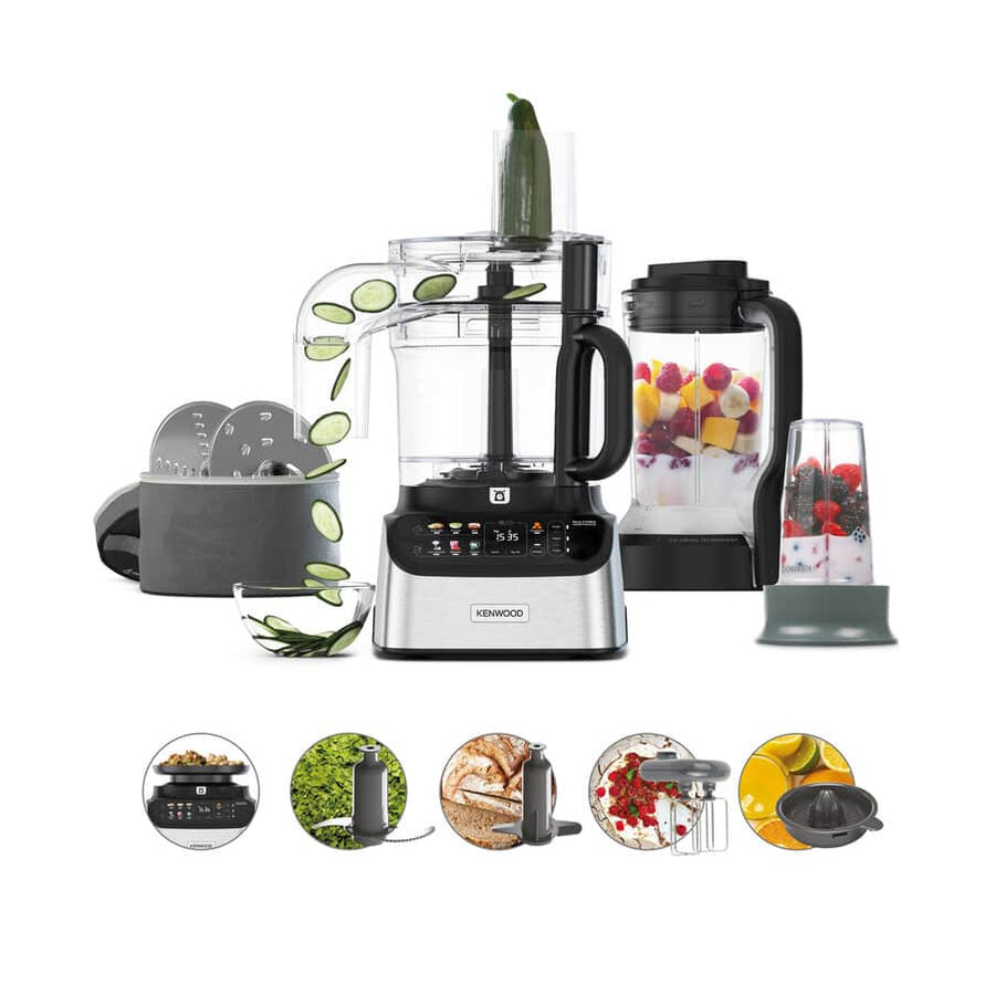KENWOOD - Multipro OneTouch Food Processor and Blender - Silver - FDM73.850SS - Kitchenary
