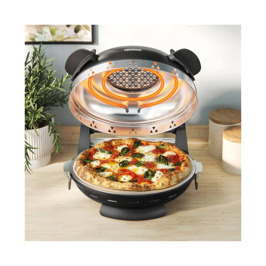 KENWOOD - My Pizzeria Countertop Pizza Oven - Black - KPO10.000BK - Kitchenary